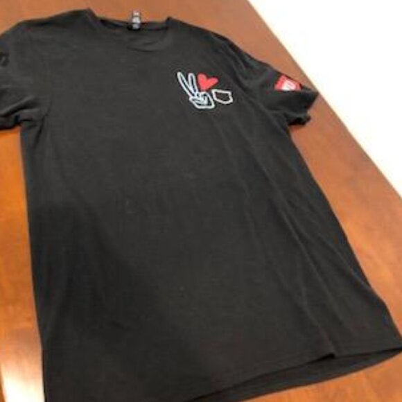 Mod Love Unisex Black T-Shirt Size M Pre-Owned. - Picture 5 of 14